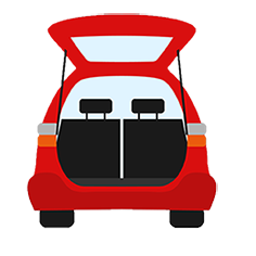 baul del auto